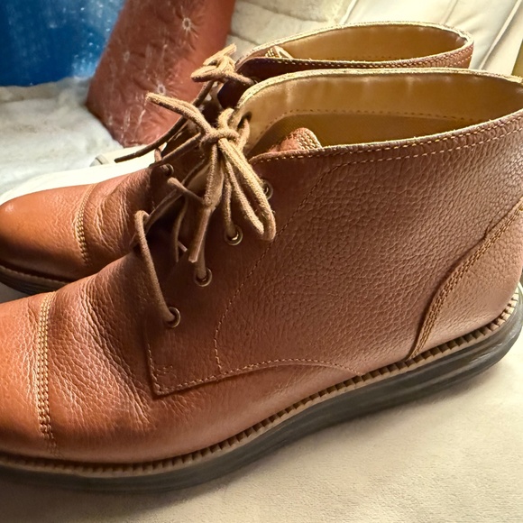 Cole Haan cap toe boots